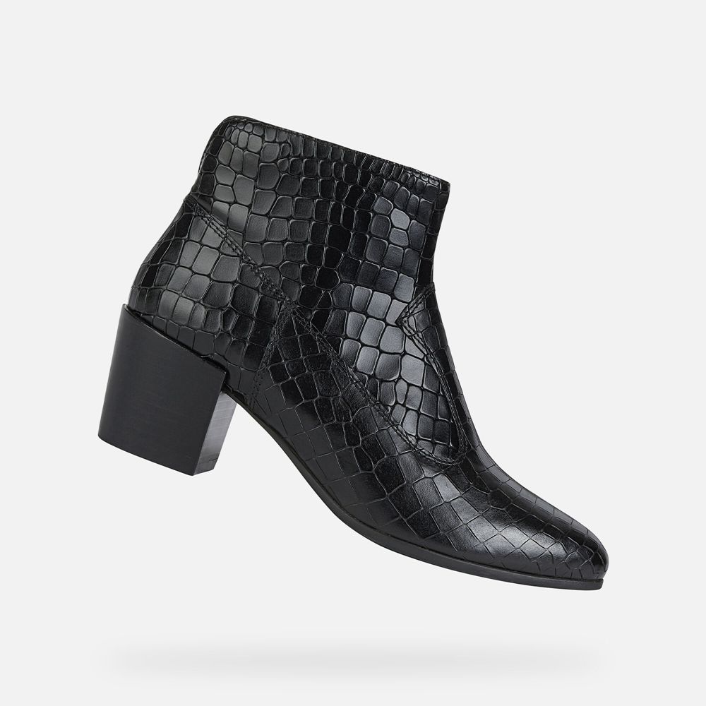 Geox Bayan Ankle Bot Siyah - Camei Mid - IEV-863971